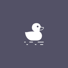 Simple Duck Icon Design