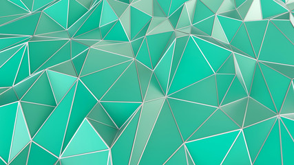 Wall Mural - Low-poly Background