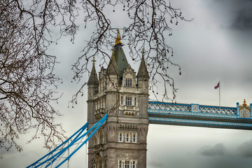 Sticker - Details of the Tower Bridge