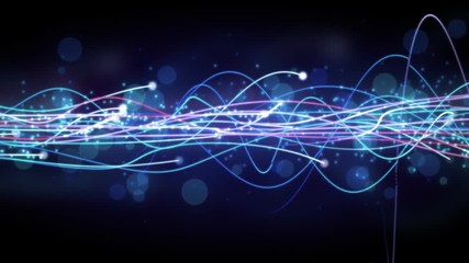 Wavy Streaks Background