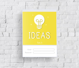 Poster - Ideas Creativity Design Innovation Concept