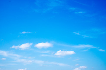 Wall Mural - blue sky with cloud