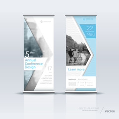 Wall Mural - Vertical banner template design