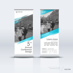 Wall Mural - Vertical banner template design