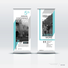 Wall Mural - vertical banner template design