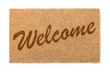 © Andy Dean - Welcome Mat Isolated On A White Background.