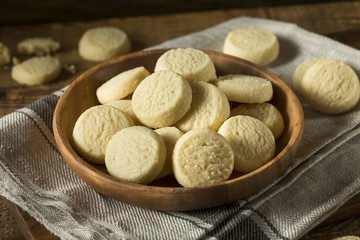 Canvas Print - Homemade Sweet Shortbread Cookies