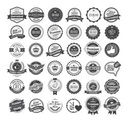 Wall Mural - vintage labels and logotypes design vector