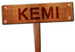 © Argus - Kemi road sign, 3D rendering