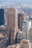 Fototapeta Miasta - Historic brick skyscraper in Manhattan