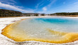 © James R. White - View of volcanic geyser at Yellowstone National Park