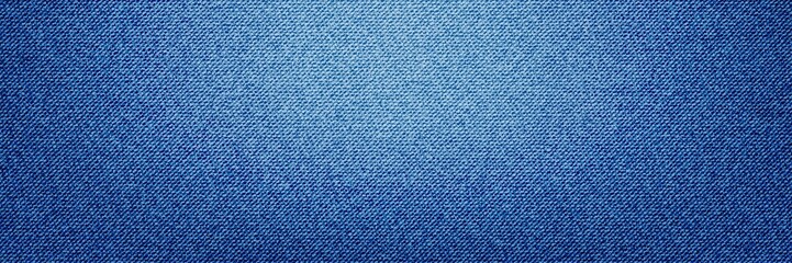 Wall Mural - Blue Denim Textile background