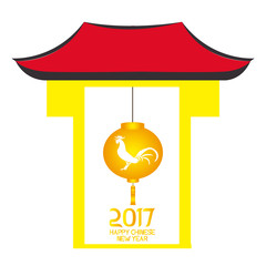 Wall Mural - Colored chinese new year graphic design, Vector illustration