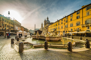 Wall Mural - Rome, Italy, Piazza Navona