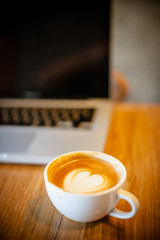 Wall Mural - coffee latte art