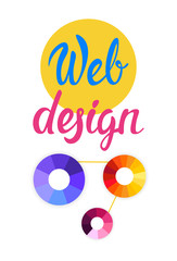 Wall Mural - graphic web design creative banner flat vector illustration