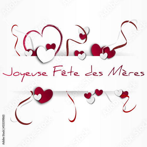 joyeuse fête des mères Stock Vector | Adobe Stock