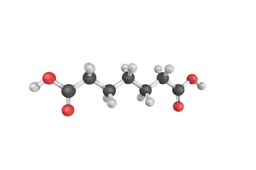 Wall Mural - Pimelic acid, derivatives of which are involved in the biosynthe