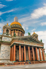 Wall Mural - The iconic Saint Isaac's Cathedral in St. Petersburg, Russia