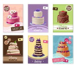 Wall Mural - Bakery Banners Set 