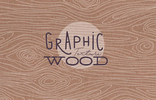 Graphic Wood Texture Brown