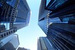 © masyok - 空を隠す丸の内のビル群青空に聳える丸の内の高層ビルが都会の雰囲気を出していた。