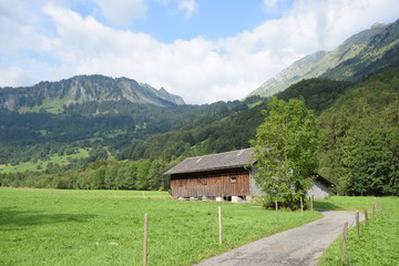 Wall Mural - Argental bei Au, Bregenzerwald