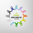 world cancer day in February 4 .