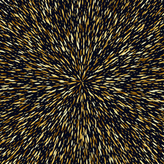 Wall Mural - golden sequins burst glitter background template.