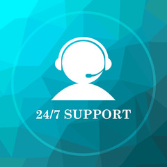 Poster - 24-7 Support icon