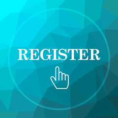 Sticker - Register icon