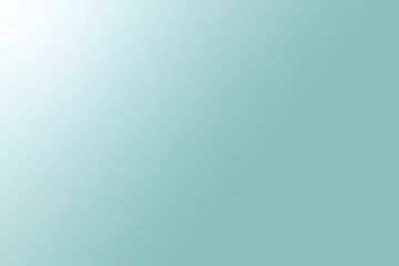 Poster - Simple Green Blue white gradients light on left  Background,Easy to make beauty pretty copy spaces as contemporary backdrop
