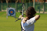 Fototapeta Perspektywa 3d - Archery Targeting