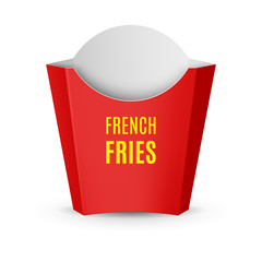 Wall Mural - Packaging for French Fries