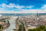 Fototapeta Boho - Panoramic view of Rouen