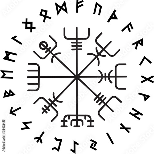 Vegvisir, the Magic Navigation Compass of ancient ...
