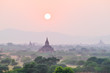 © weedezign - Sunrise scene at Pagoda field in Bagan,Myanmar