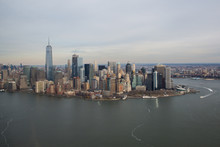 Aerial View Of Downtown New York