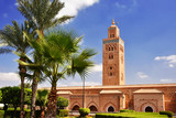 Koutoubia Mosque in the southwest medina quarter of Marrakesh