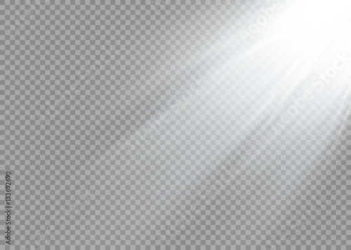 Fotografía Vector spotlight. Light effect
