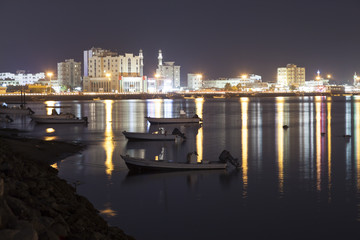 Wall Mural - Ras al Khaimah at night