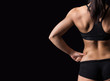 © tatchaihot - Beautiful body of fitness woman