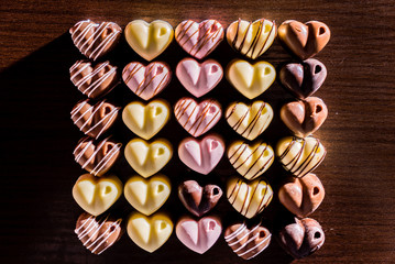 Canvas Print - Valentine Chocolates