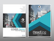 © Mlap Studio - Blue flyer cover business brochure vector design, Leaflet advertising abstract background, Modern poster magazine layout template, Annual report for presentation.