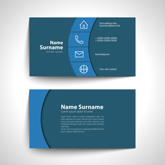 Wall Mural - Business card