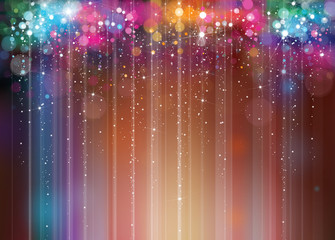 Wall Mural - colorful lights background.