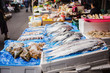 Seafood Market in Asia.