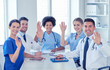© Syda Productions - group of happy doctors meeting at hospital office