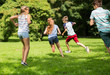 © Syda Productions - group of happy kids or friends playing outdoors