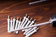 © Сергей Лабутин - Dowel-nail, perforator and electric screwdriver on the table